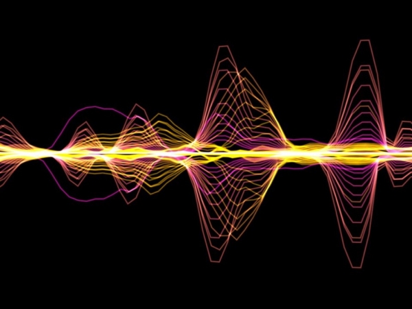 Visualization of music waves. Image by image: Piotr Siedlecki/publicdomainpictures.net)